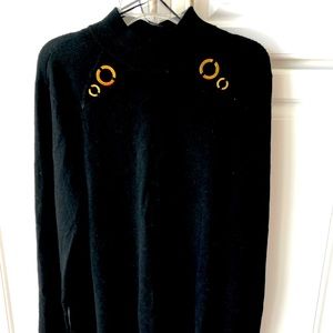 Michael Kors Black Long Sleeve Sweater